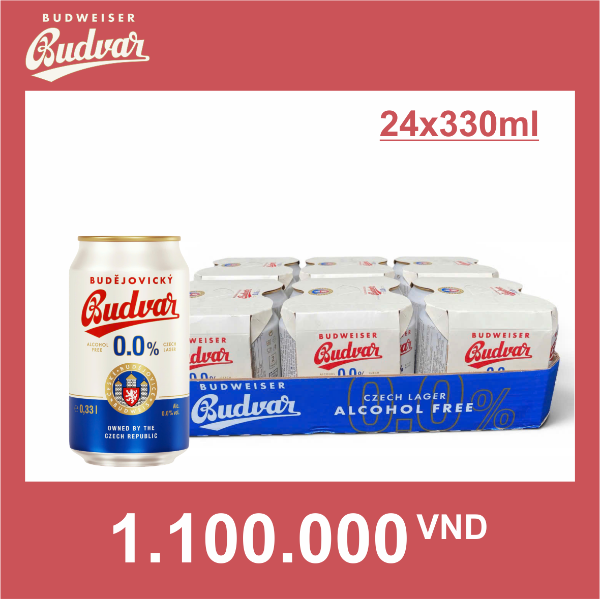 Budweiser Budvar không cồn